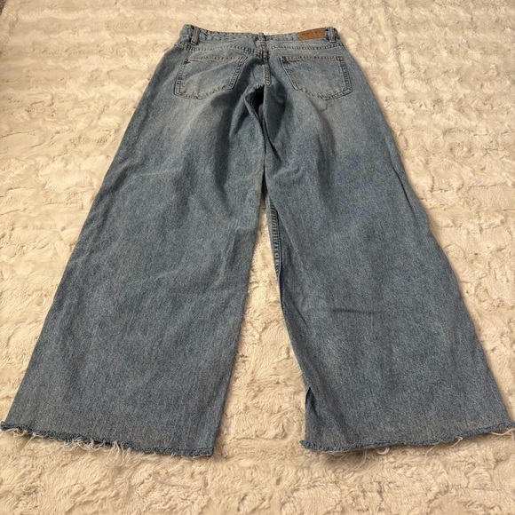 Motel Women's Size 26 Blue Wide Leg Jeans - Picture 5 of 5